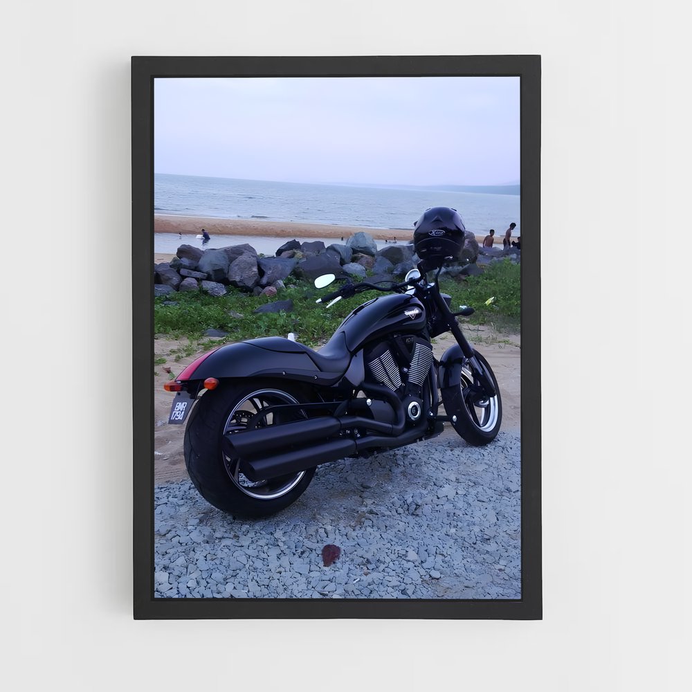 Poster Riding the Waves (vue 2)